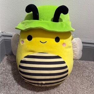 Squishmallows Yellow and Black Bumblebee Plush